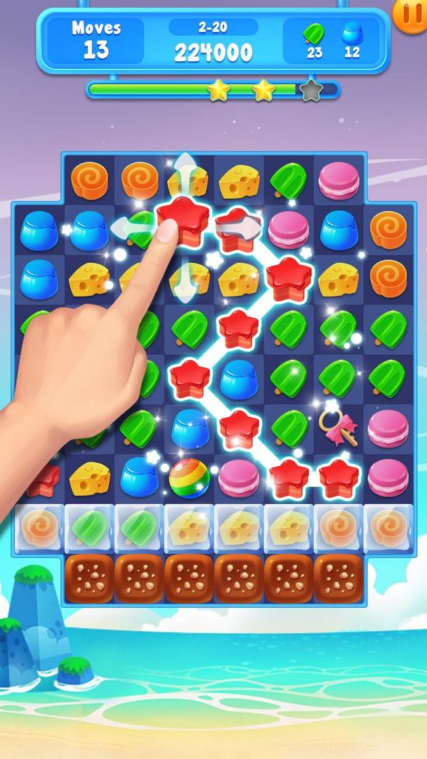 Cake Splash screenshot game