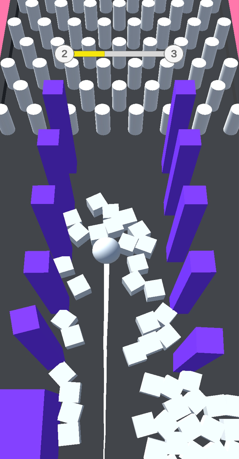 Colors Smash Bump 3D ゲームのスクリーンショット