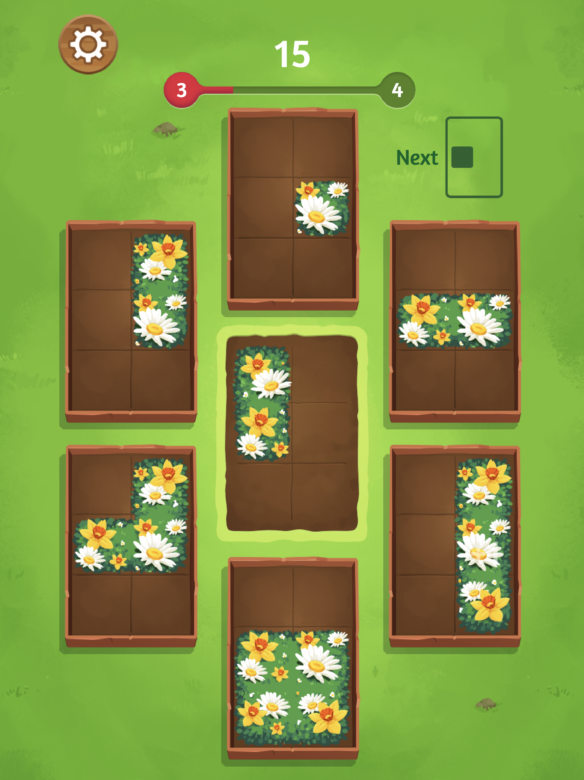 Garden Plan - Flower Planting Puzzle Game Screenshot