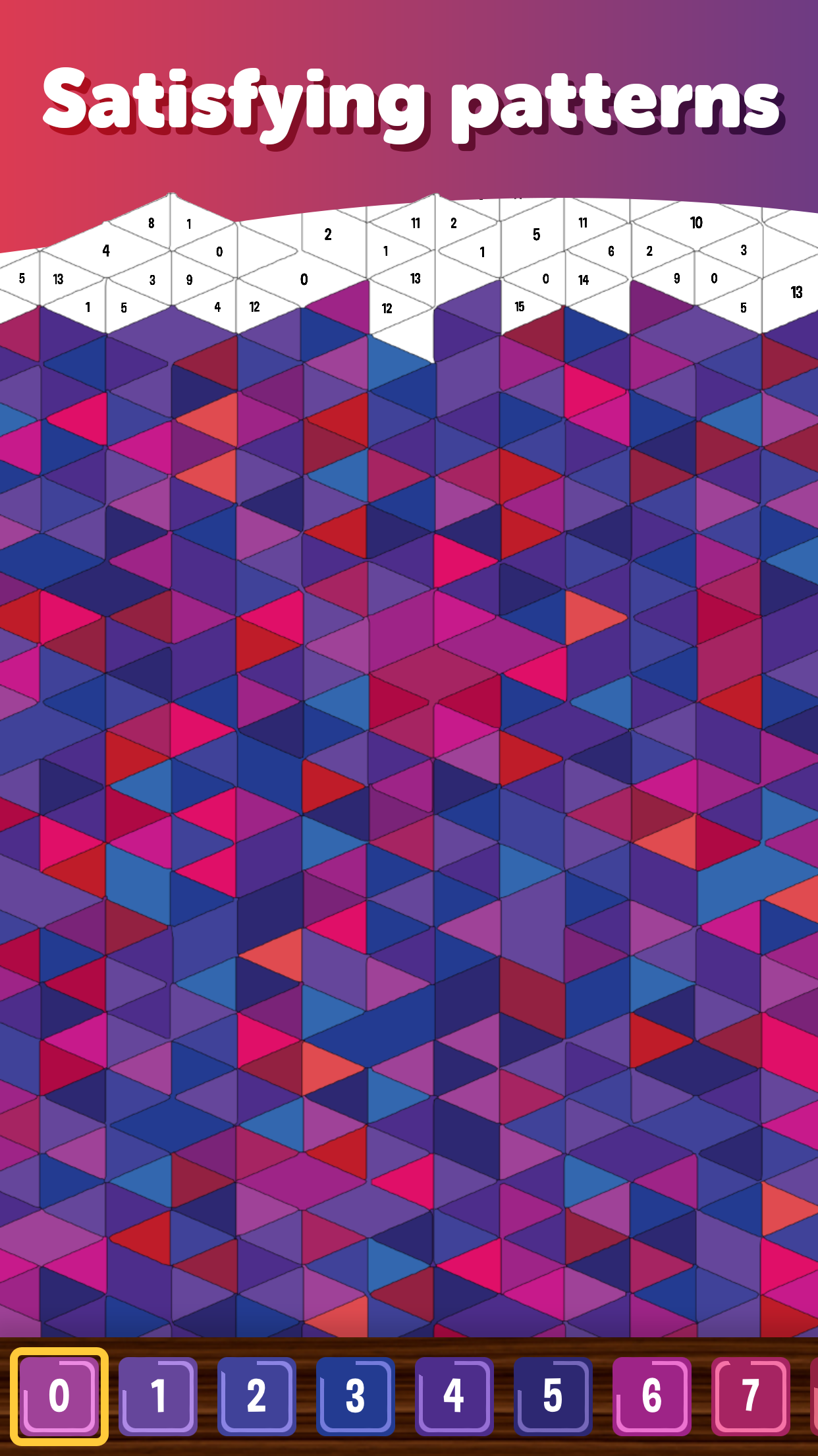 Cuplikan Layar Game Adult Coloring Book: By Number