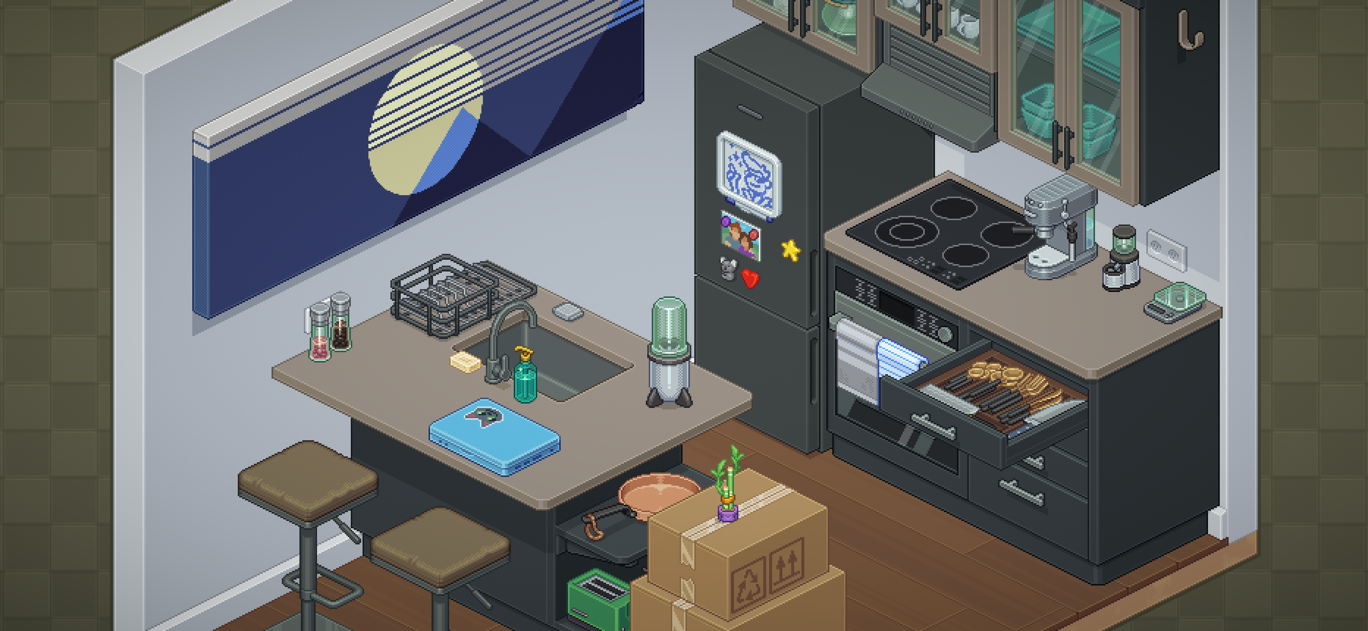 Unpacking Game Screenshot