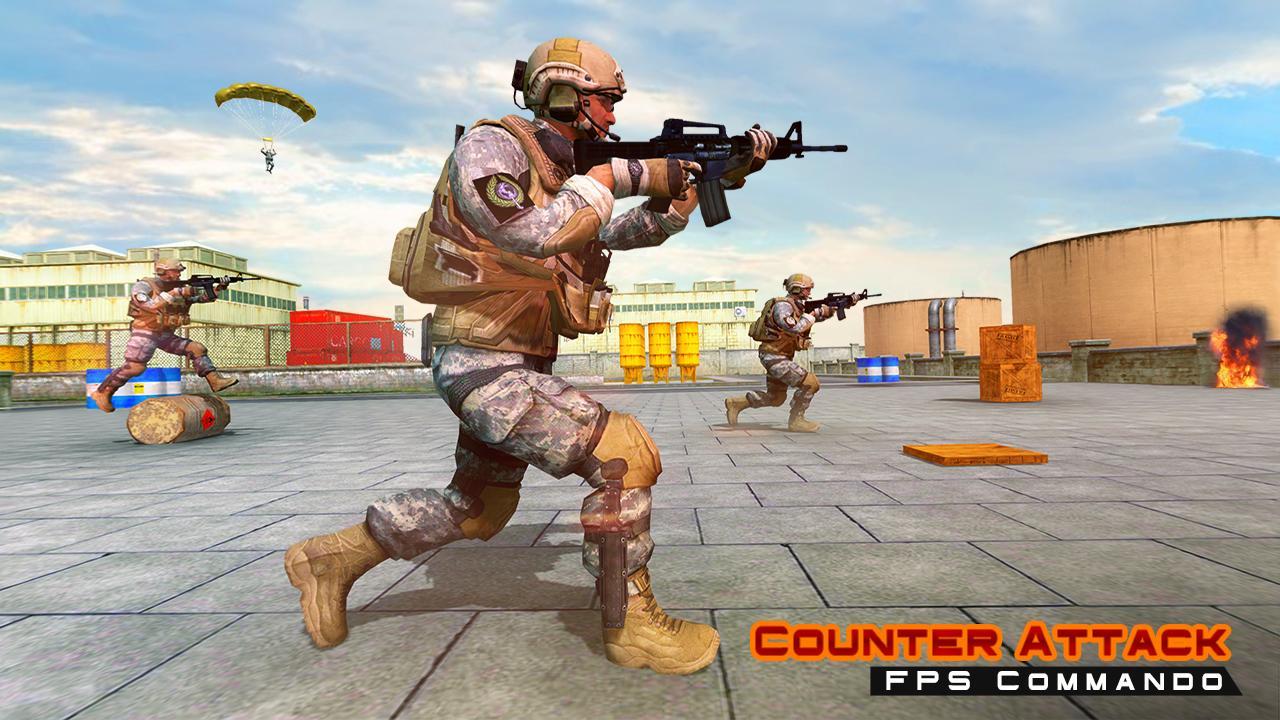 Counter Attack FPS Commando Shooter 遊戲截圖
