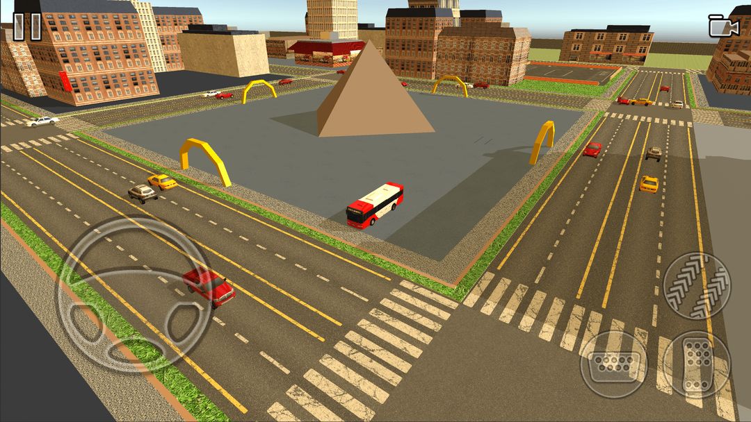 City Bus Driver 3D ภาพหน้าจอเกม