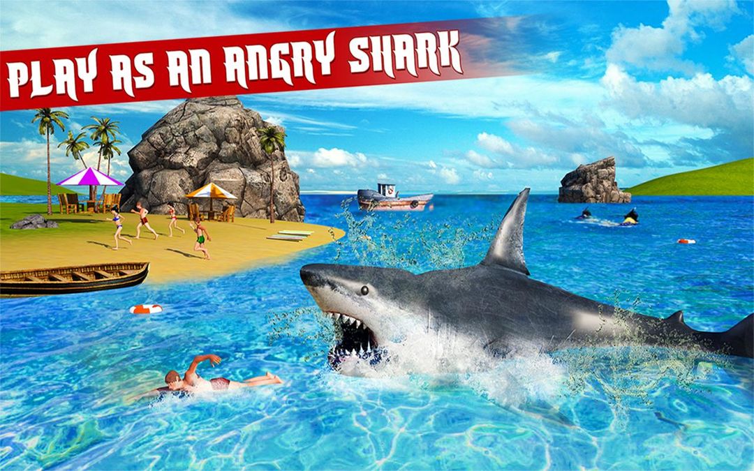 Angry Shark 2016 ภาพหน้าจอเกม