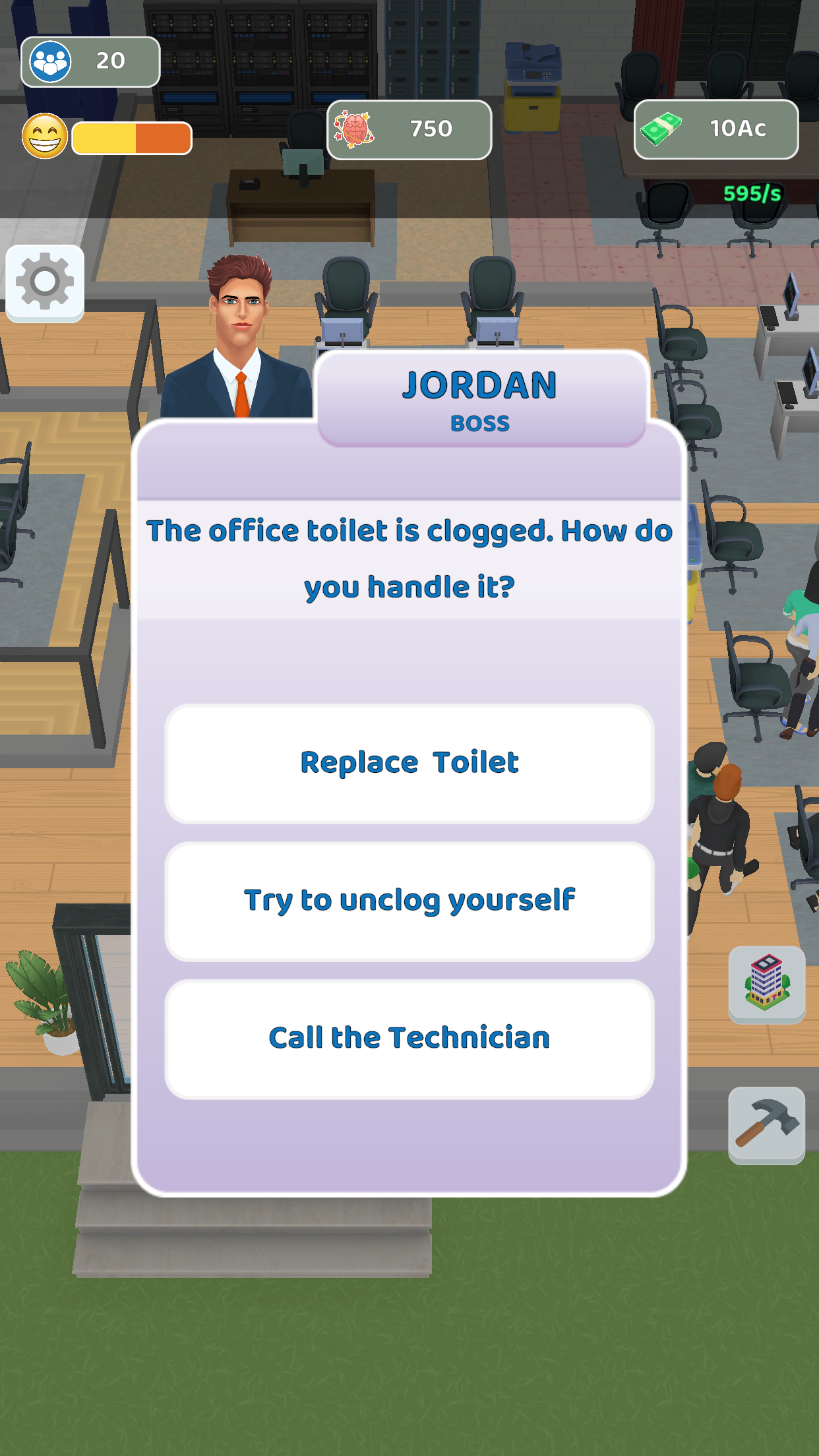 Office Life ゲームのスクリーンショット