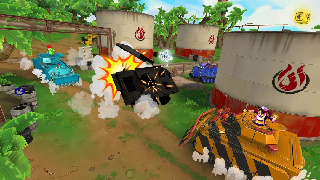 Screenshot of Tank Headz - Online PvP Arena Battles