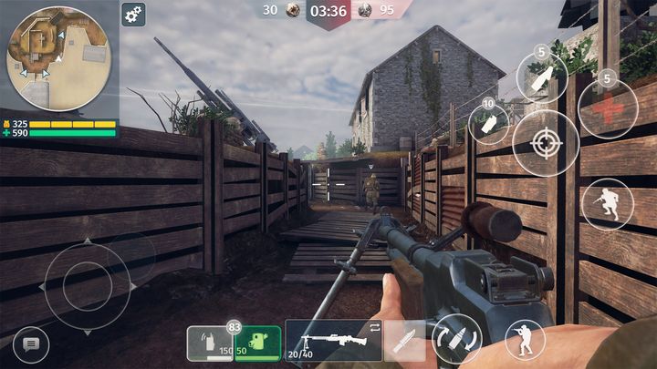 Screenshot 1 of World War 2 - Battle Combat (Game FPS online) 4.08
