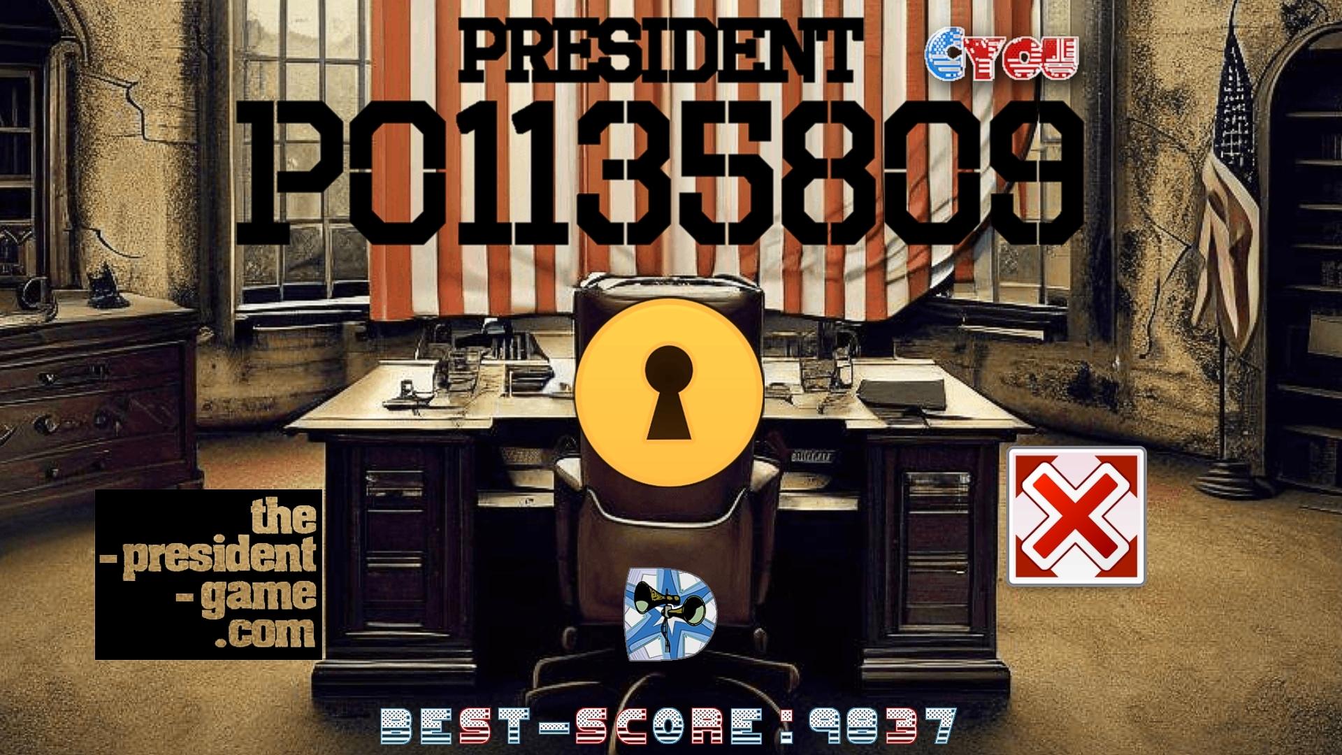 P01135809 - The President Game Game Screenshot