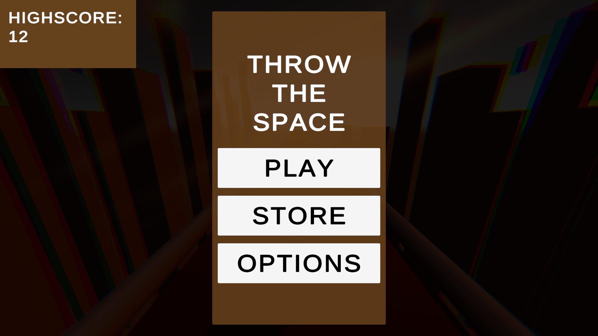 Through the Space screenshot game