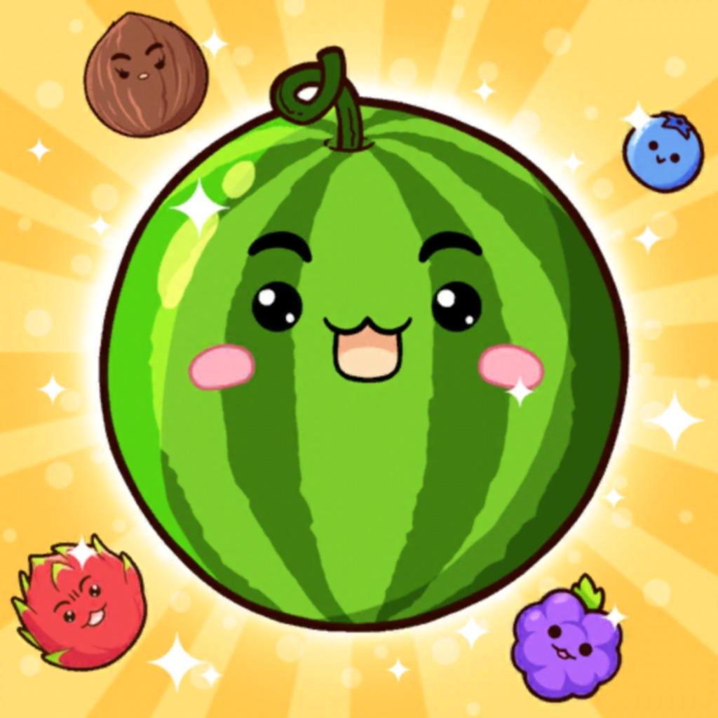 Merge Watermelon Match Fruits mobile android iOS apk download for  free-TapTap