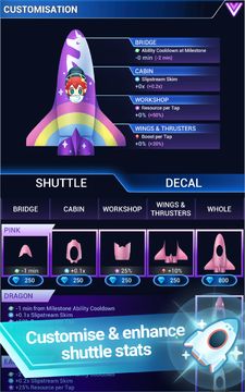 Star Tap - Idle Space Clicker Game Screenshot