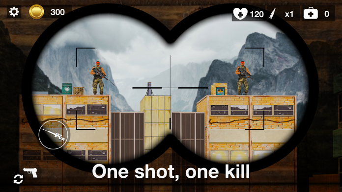 Sniper vs Thieves Secret Agent ภาพหน้าจอเกม