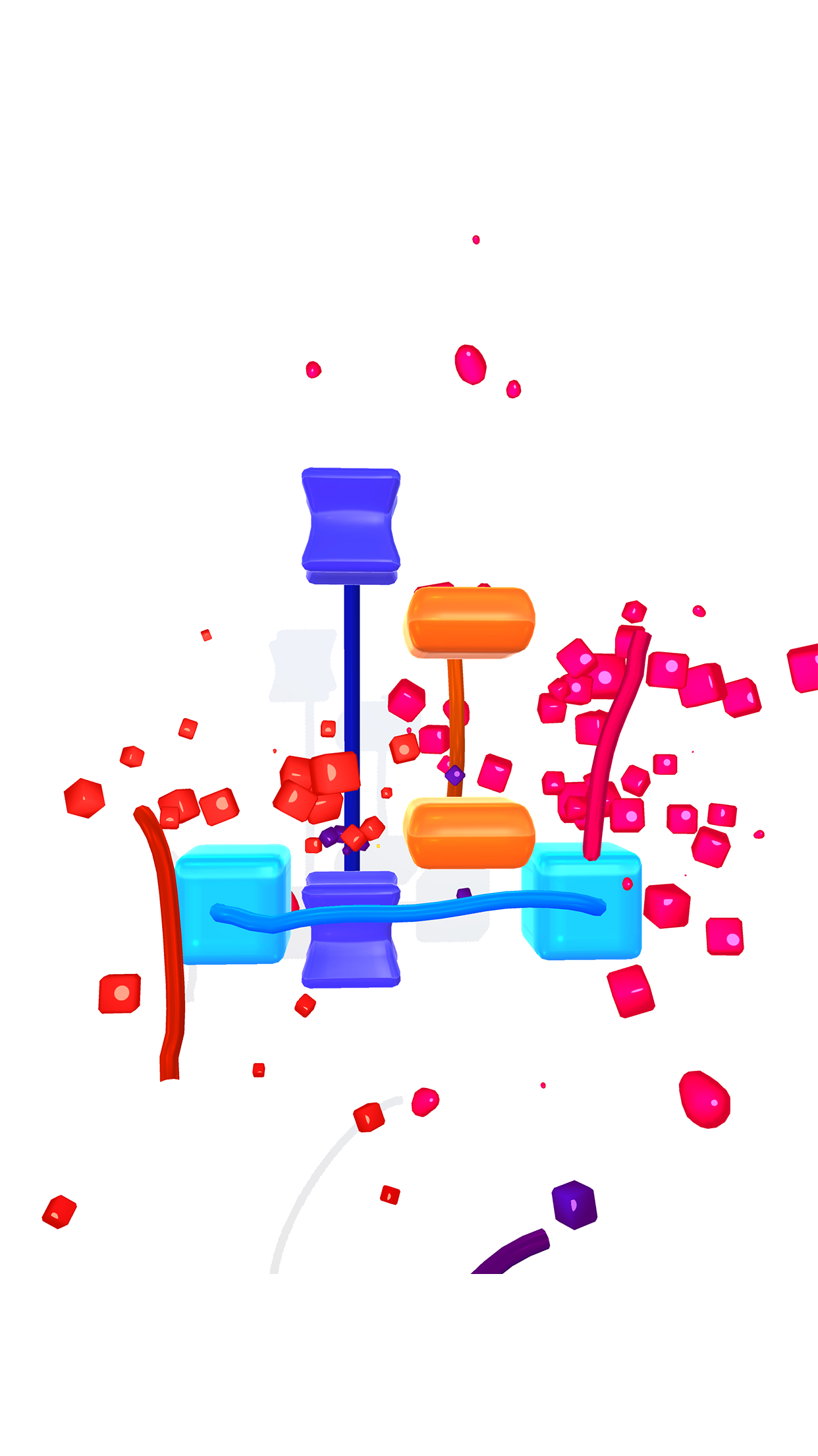 Cube Rope 3D 遊戲截圖