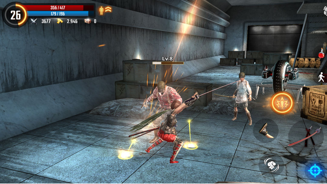 Screenshot of CyberWar: Cyberpunk Survivor