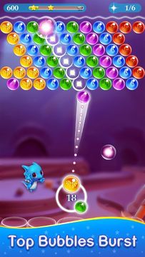 Monster Pet Pop Bubble Shooter Game Screenshot