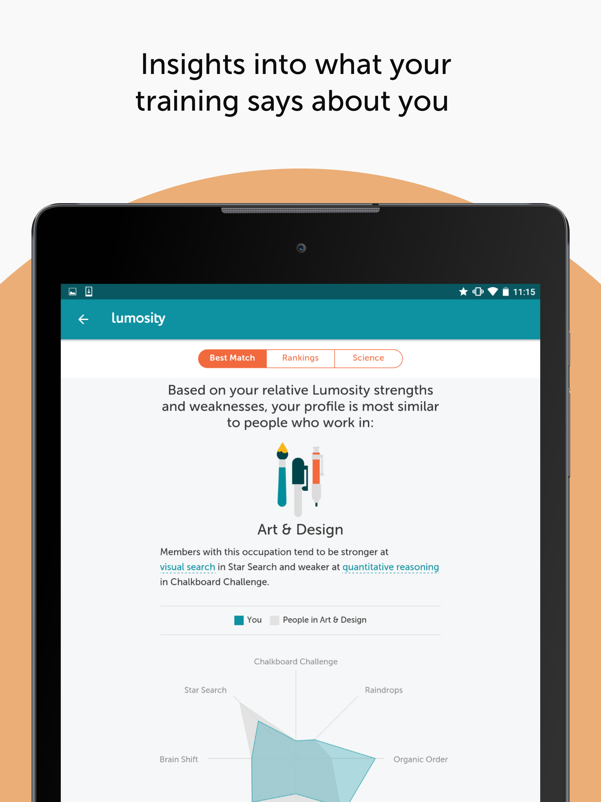 Lumosity: Brain Training Games Game Screenshot