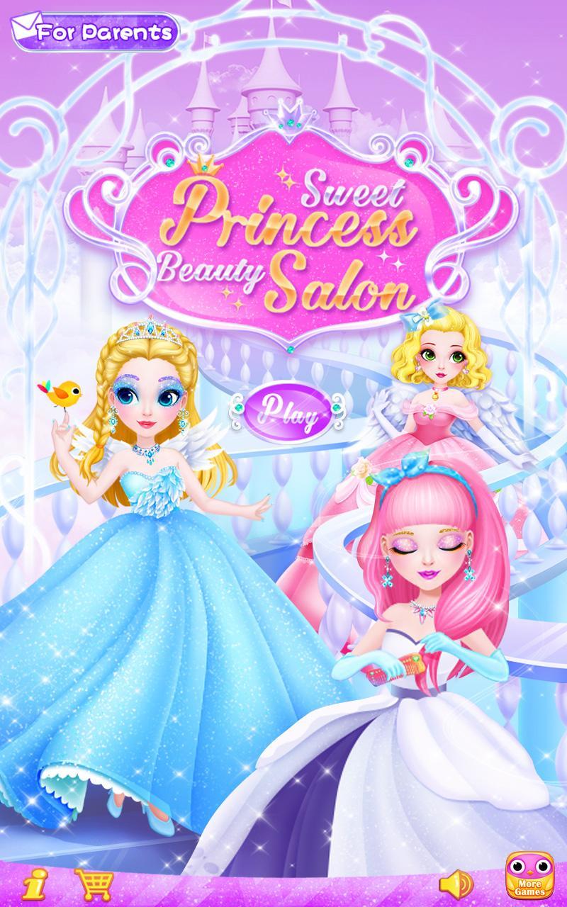 Sweet Princess Beauty Salon Game Screenshot