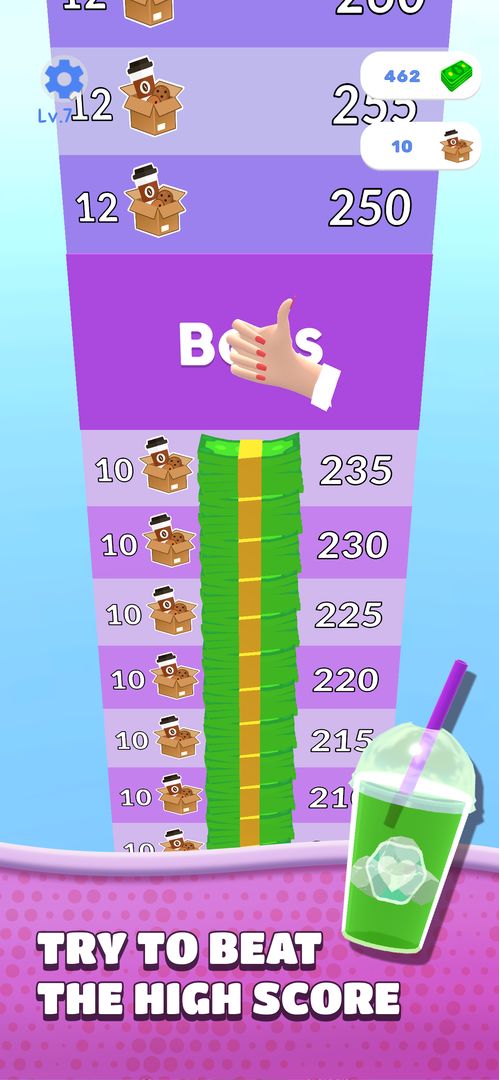 Coffee Stack screenshot game