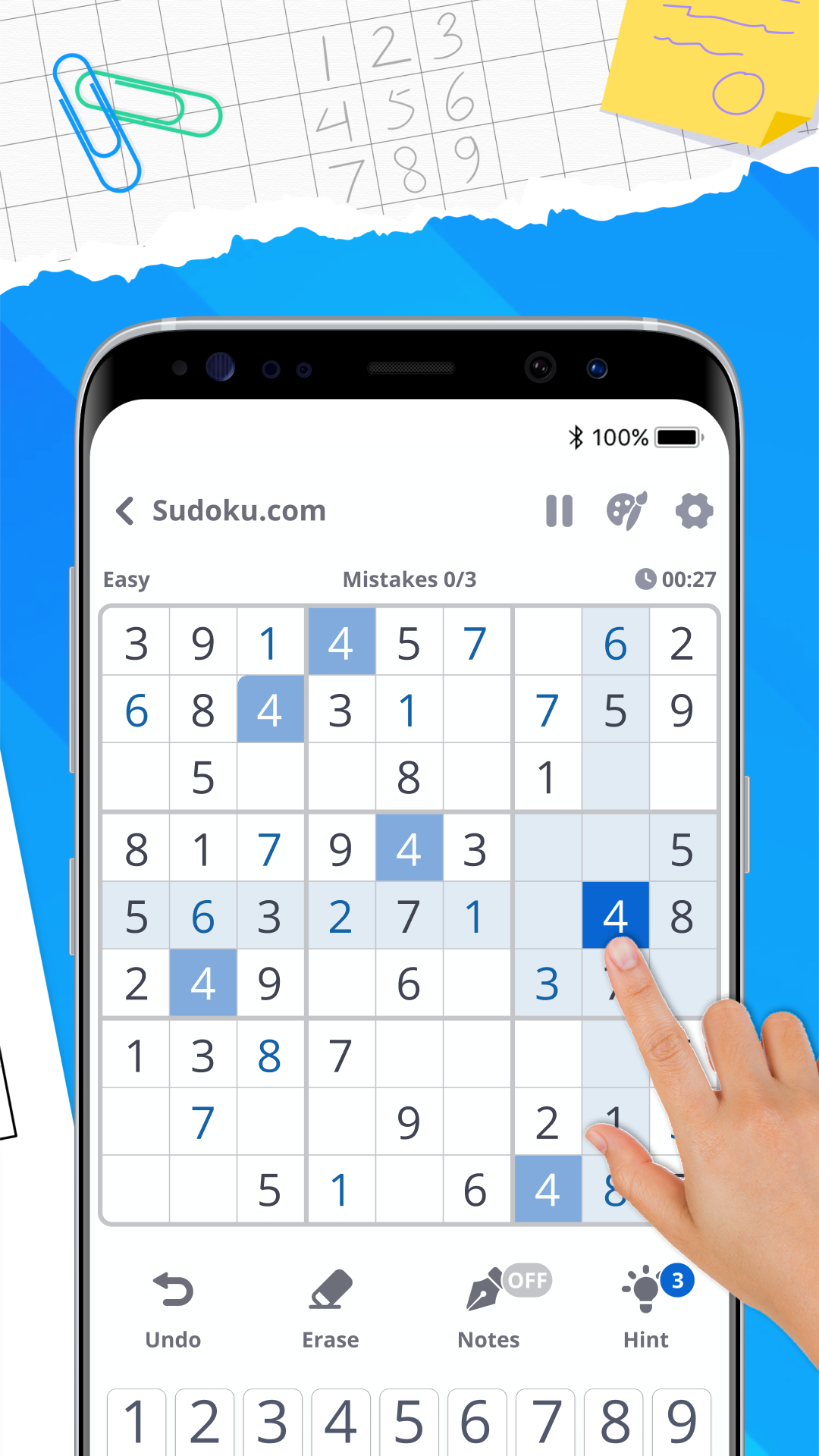 Sudoku - Daily Sudoku Puzzle Game Screenshot