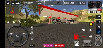 IDBS Simulator Bus Sumatera Game Screenshot