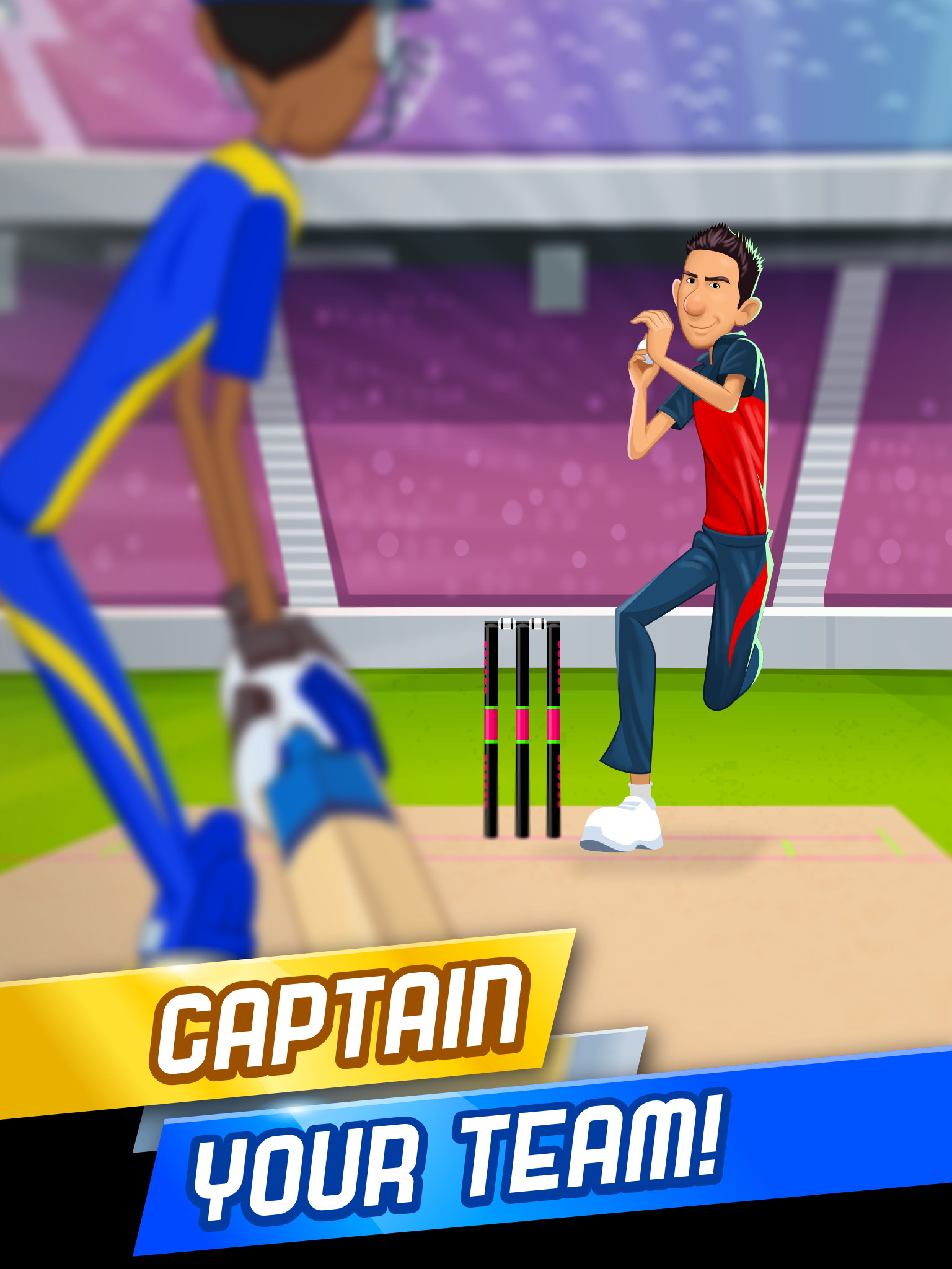 Stick Cricket Super League Game Screenshot