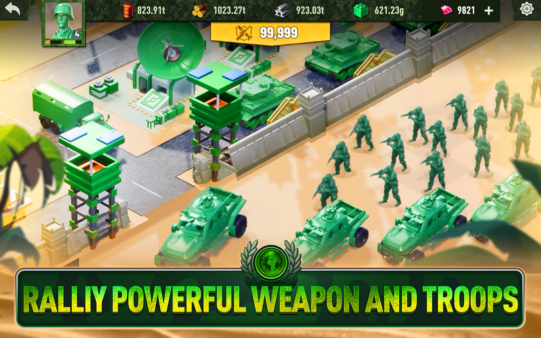 Army men & Puzzles screenshot game