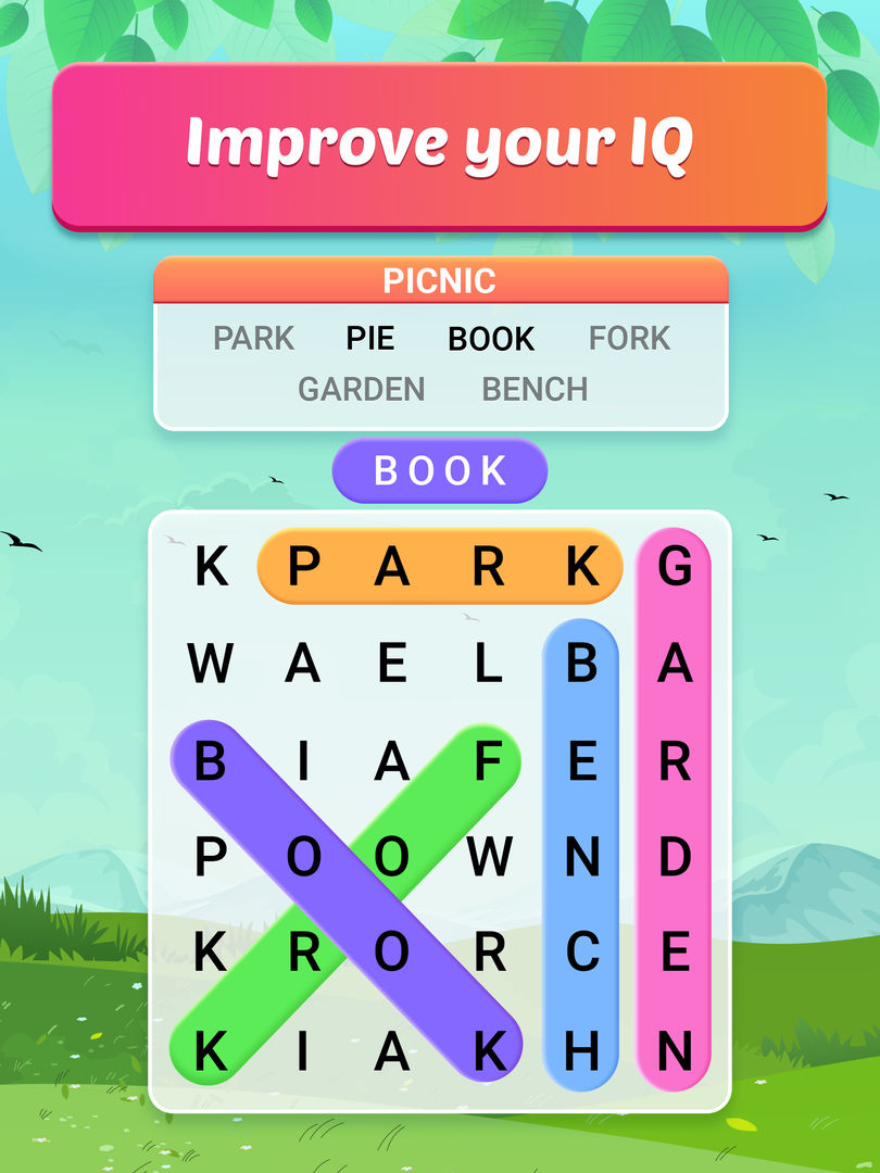 Word Search Explorer screenshot game