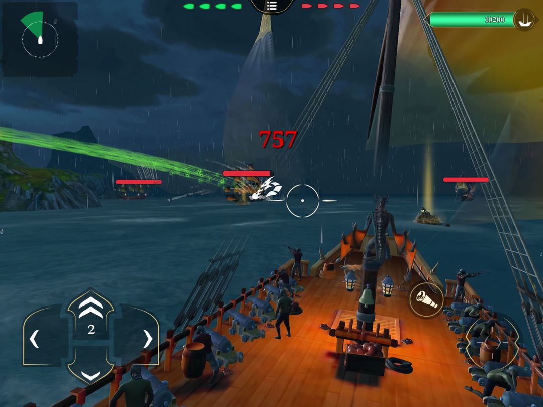 Dragon Sails: Ship Battle ภาพหน้าจอเกม