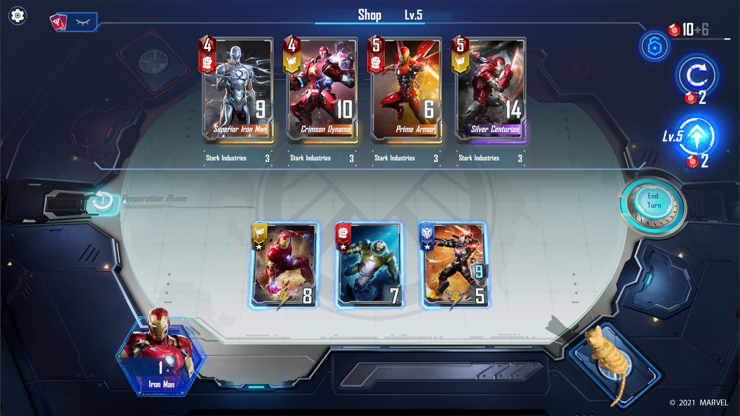 MARVEL Duel Game Screenshot