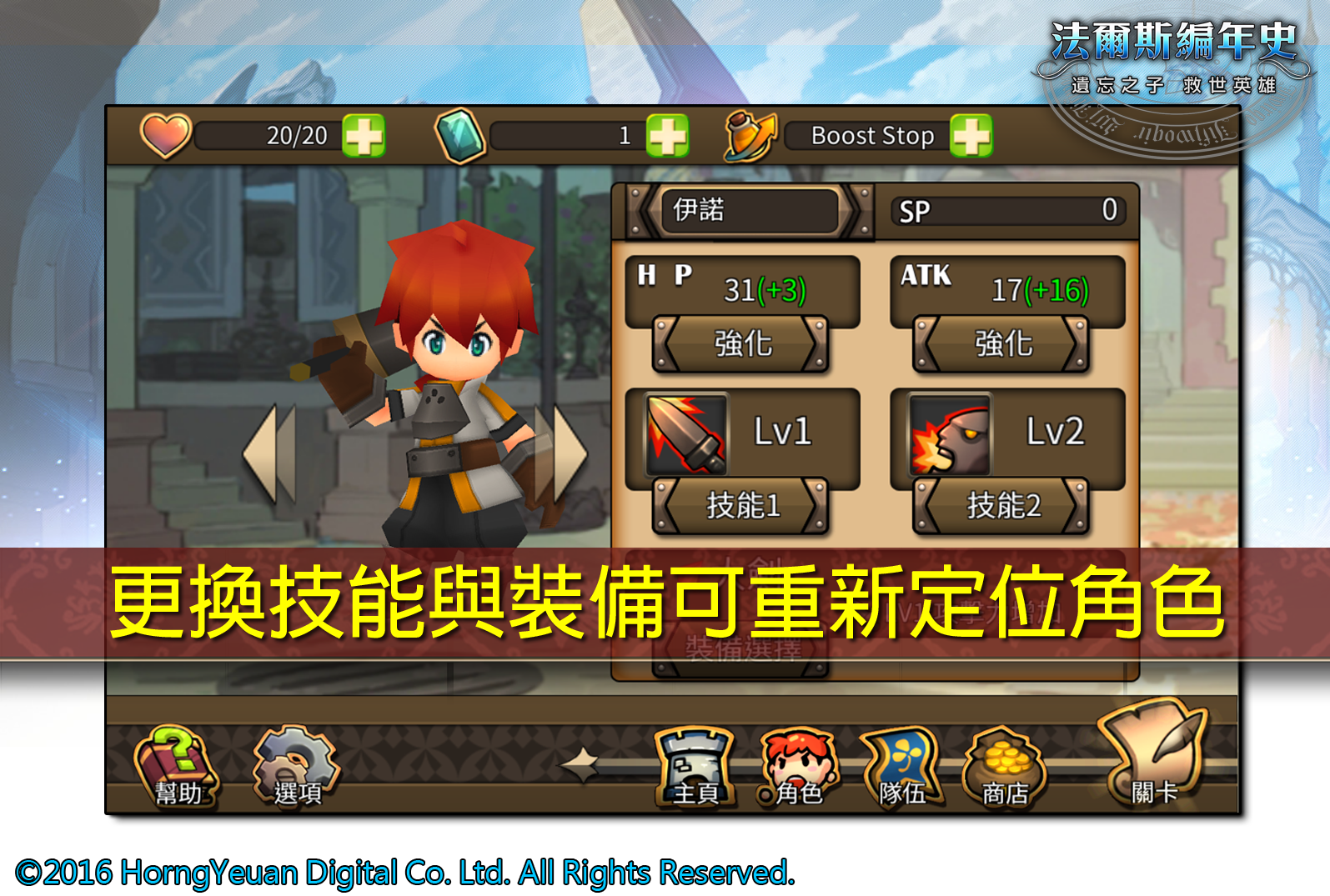 法爾斯編年史 ゲームのスクリーンショット