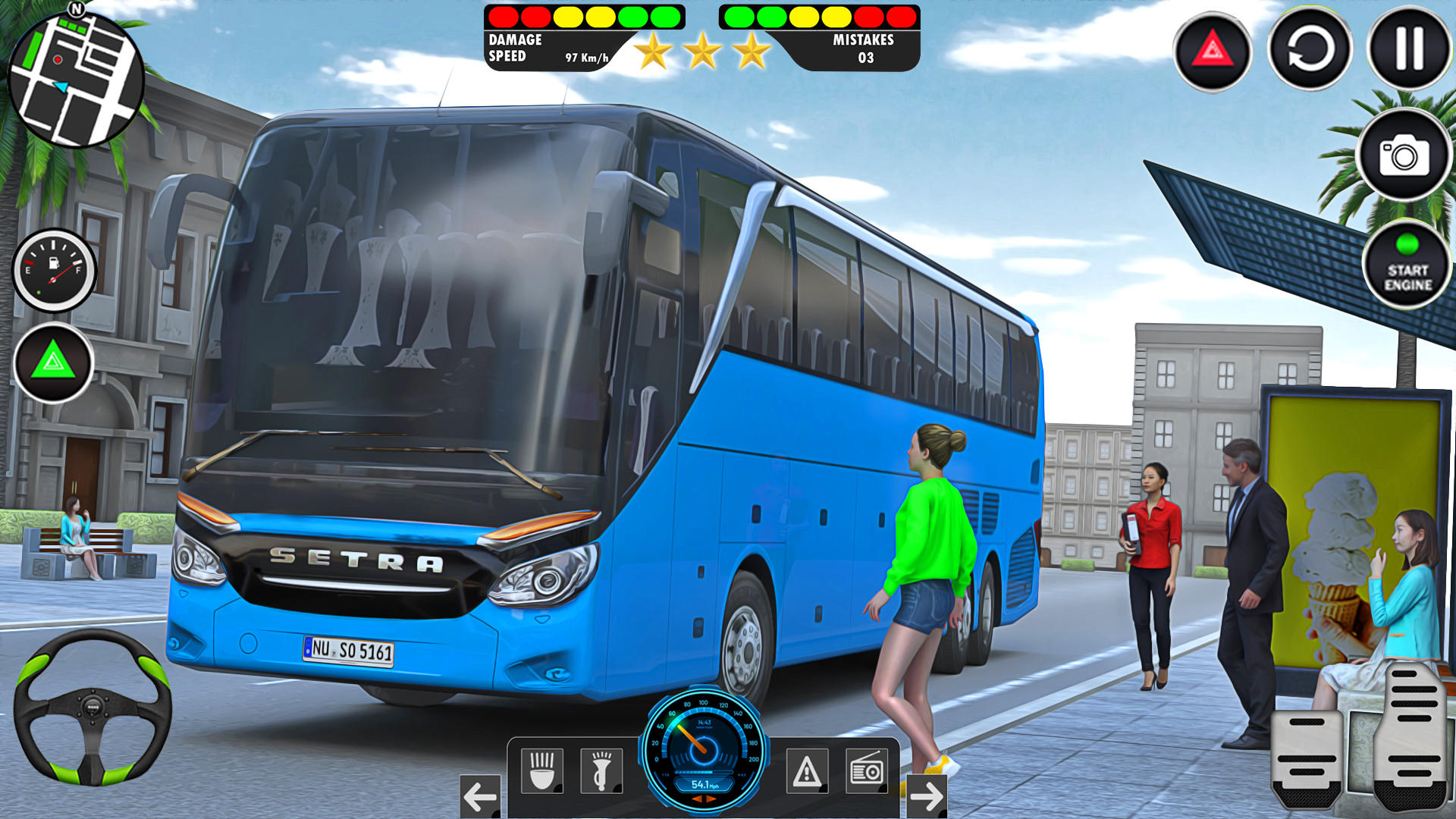 Simulador de direção para ônibus é mais divertido que videogame de