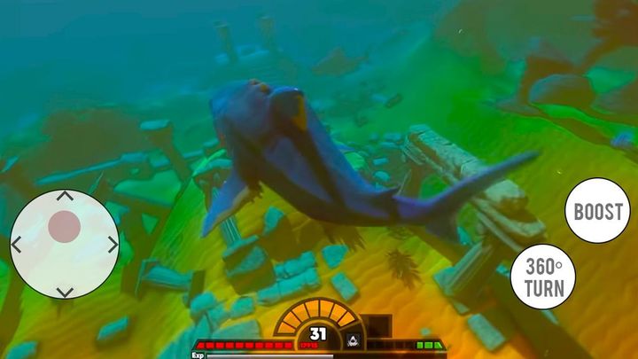 Screenshot 1 of 3D Feed Metal Shrk Fish Simulator 1.2.1