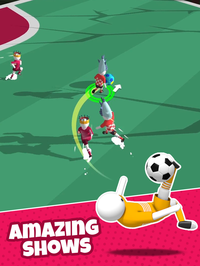 Screenshot of Ball Brawl 3D - Soccer Cup