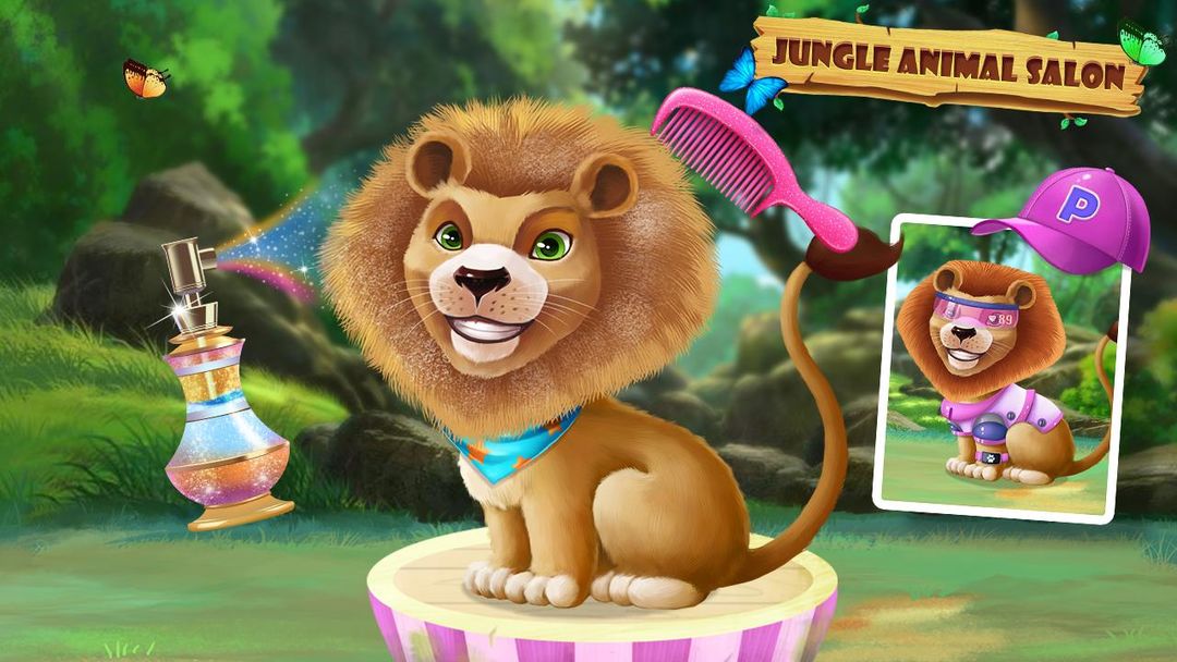 Jungle Animal Salon 게임 스크린 샷