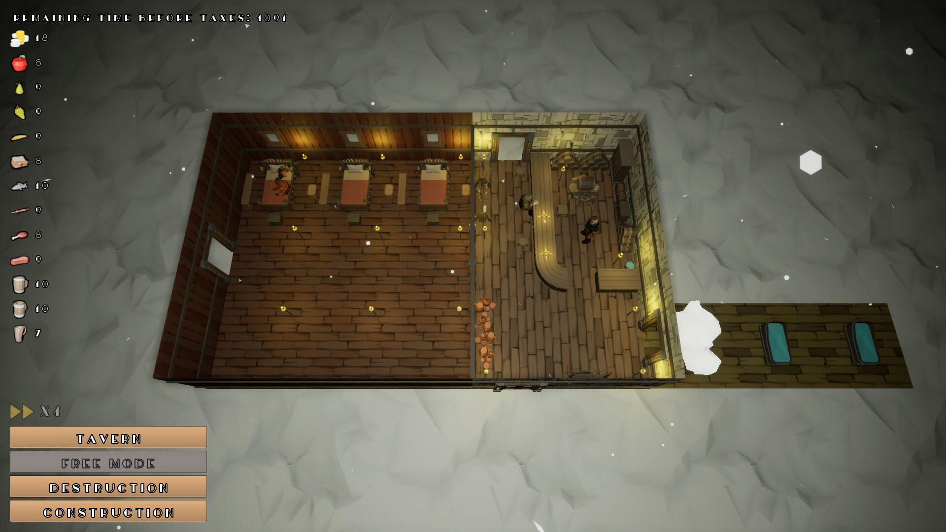 Medieval simulators: Tavern Game Screenshot