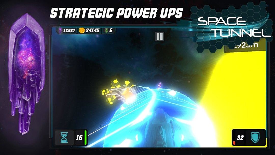Screenshot of Space Tunnel