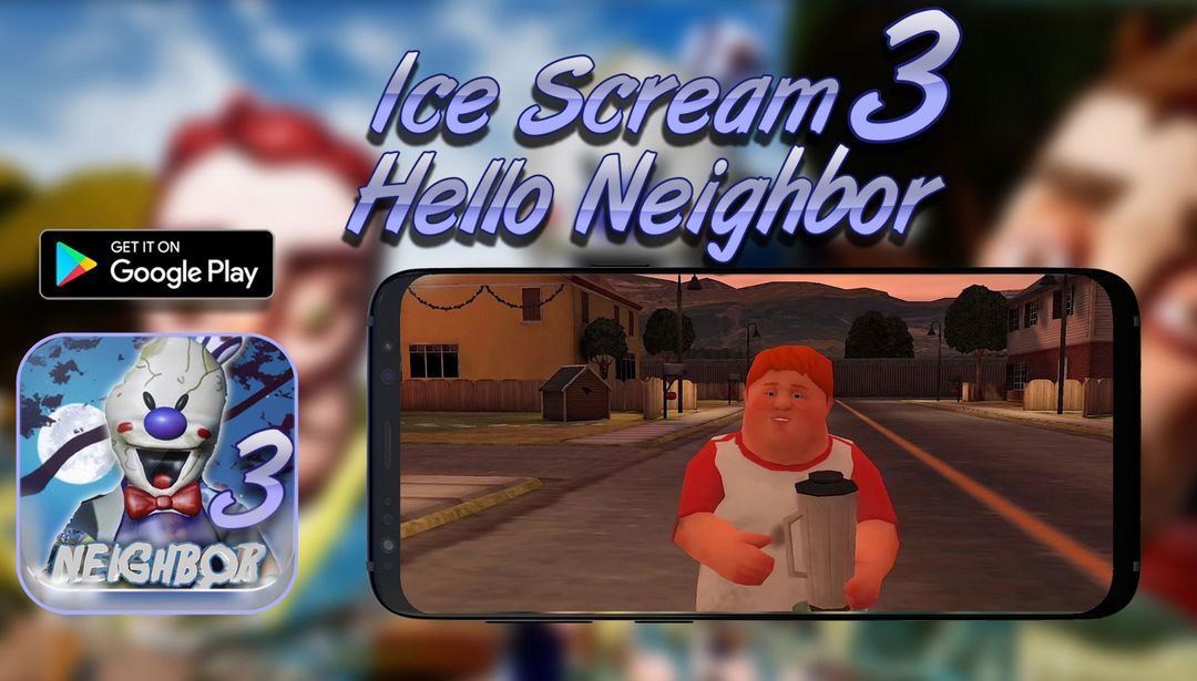 Hello Ice Secret Scream 3 Neighbor Horror 게임 스크린 샷