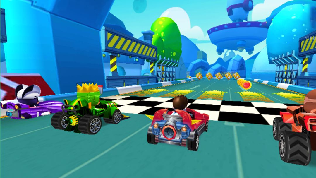 Paw Puppy Patrol Go Kart - Ryder Kart Racing 게임 스크린 샷