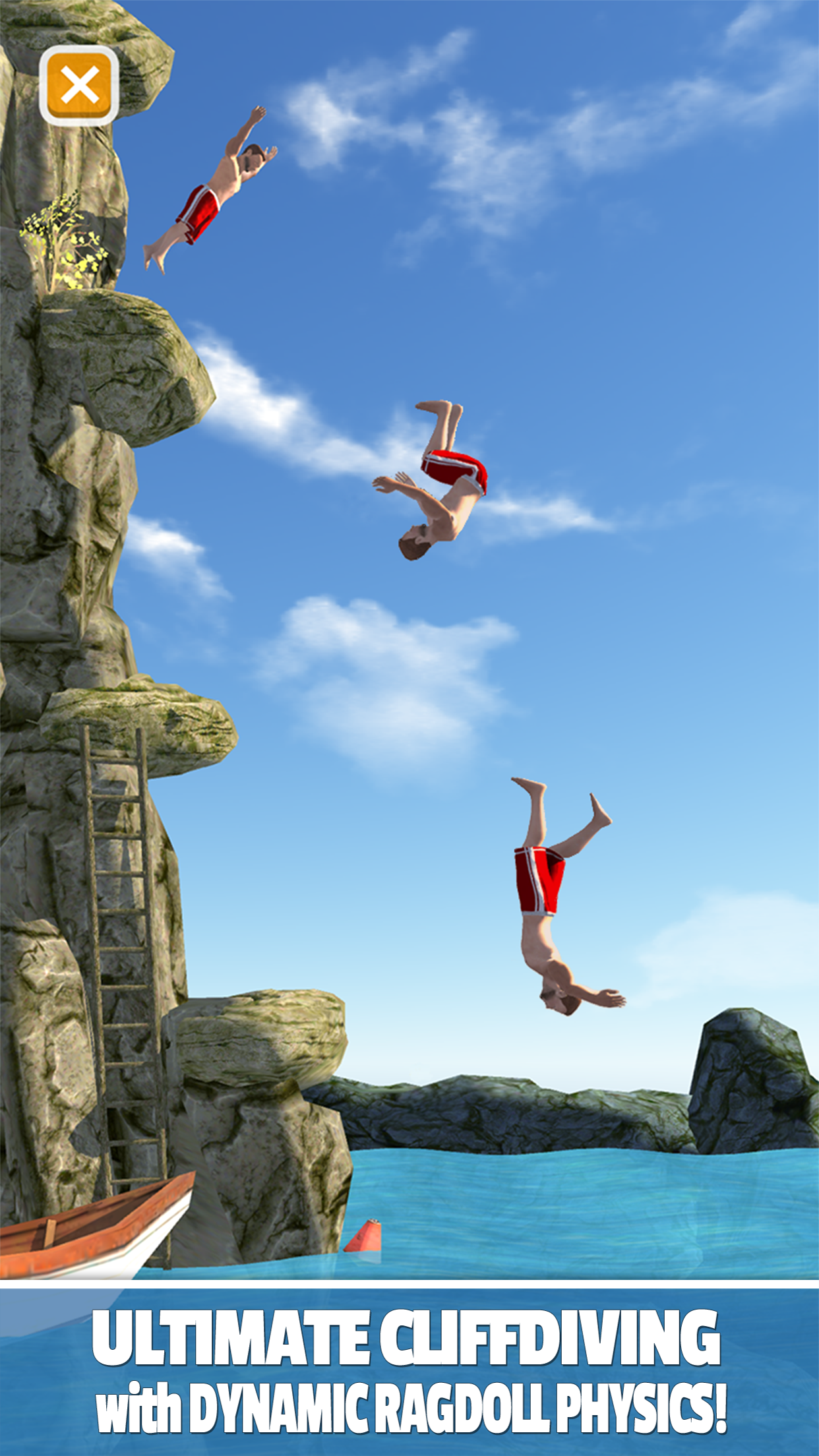 Flip Diving Game Screenshot