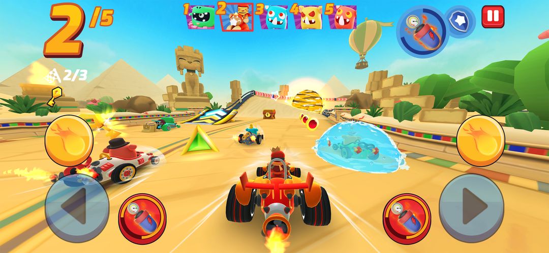 Starlit Kart Racing screenshot game