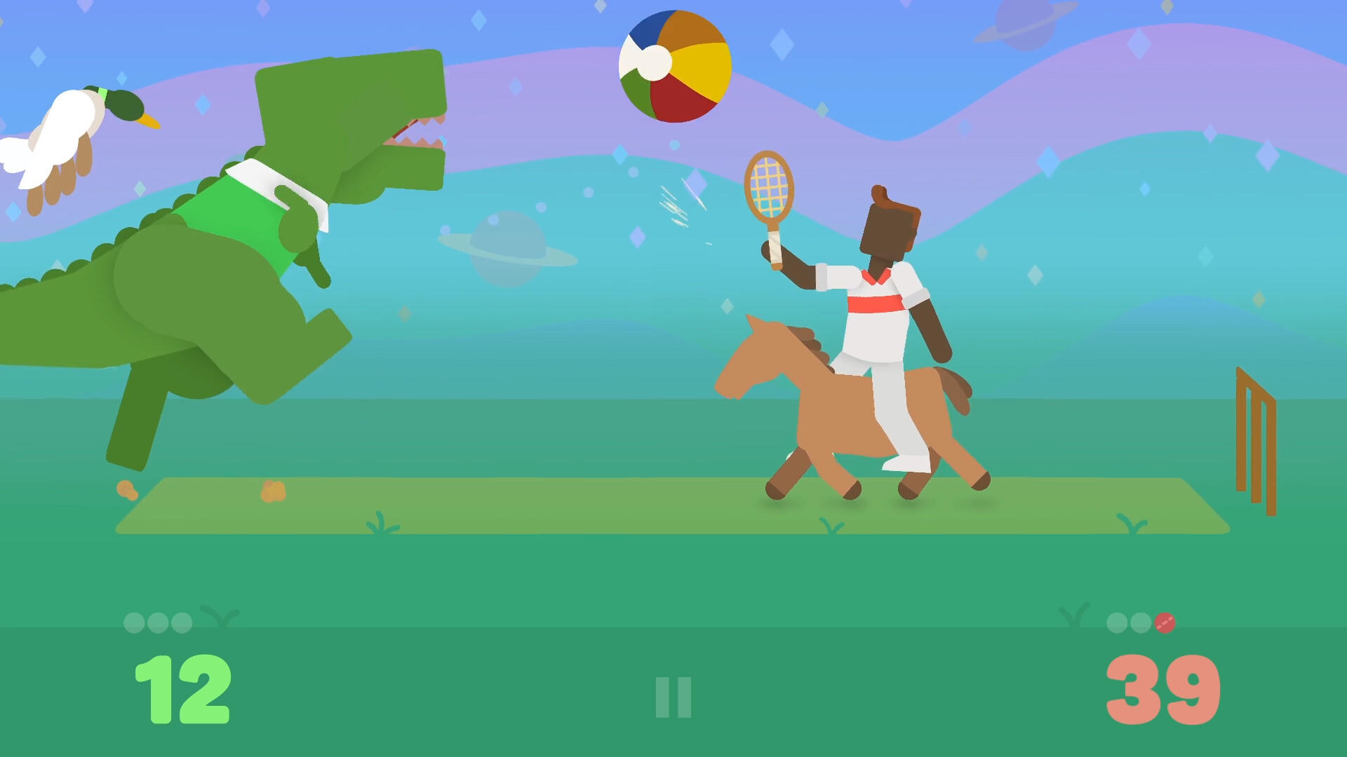 Cricket Through the Ages Game Screenshot