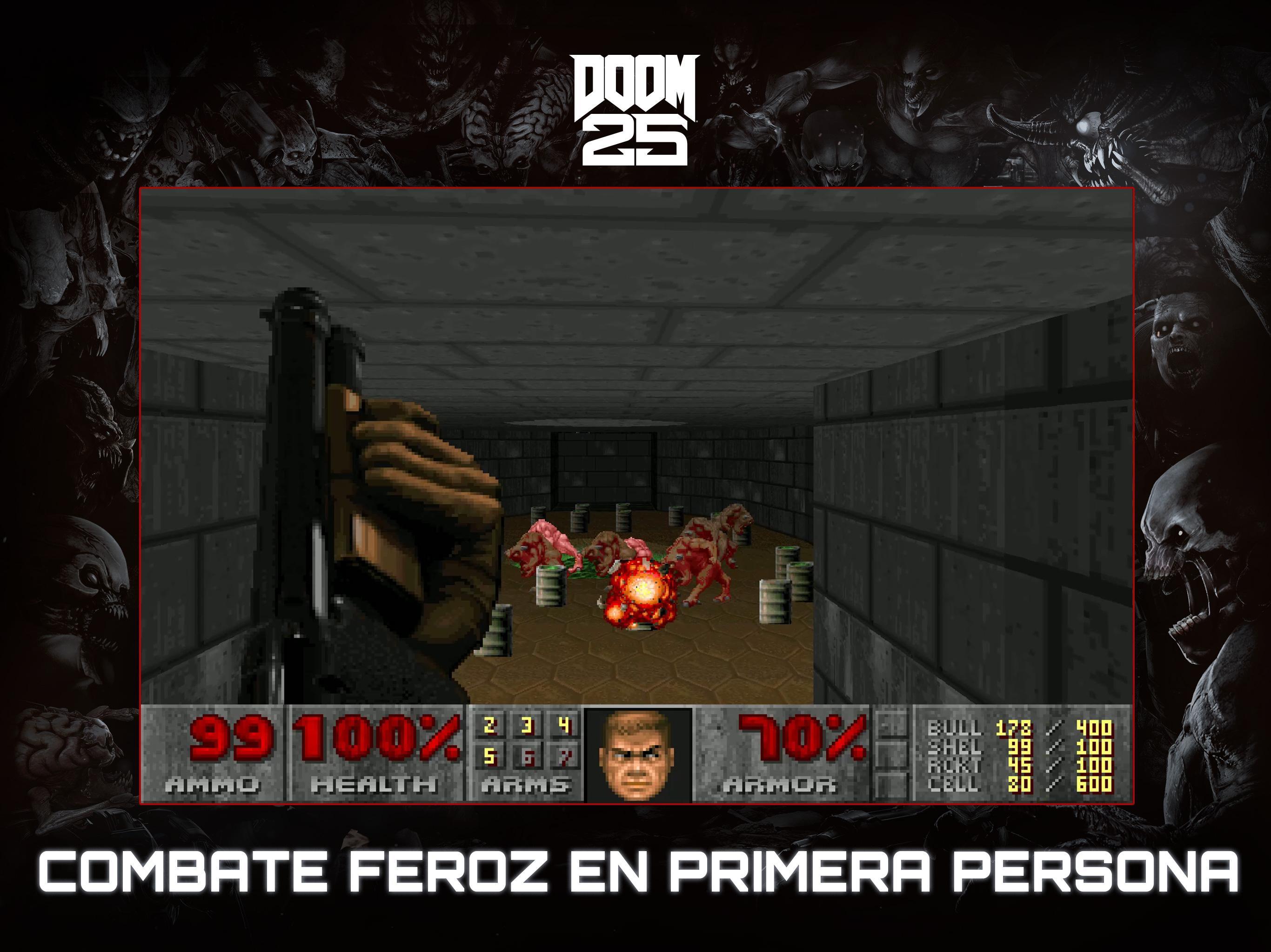 Captura de Pantalla del Juego DOOM