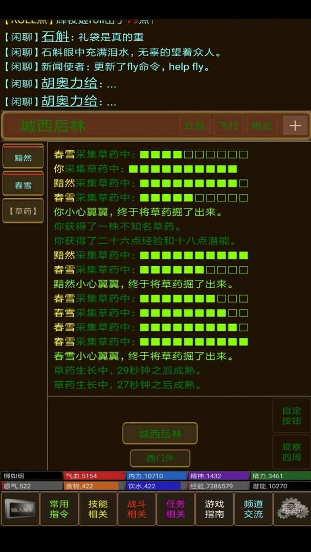 江湖mud screenshot game