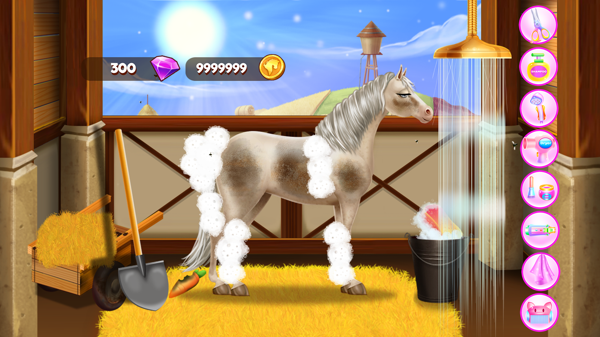 Cuplikan Layar Game Princess Horse Caring 3