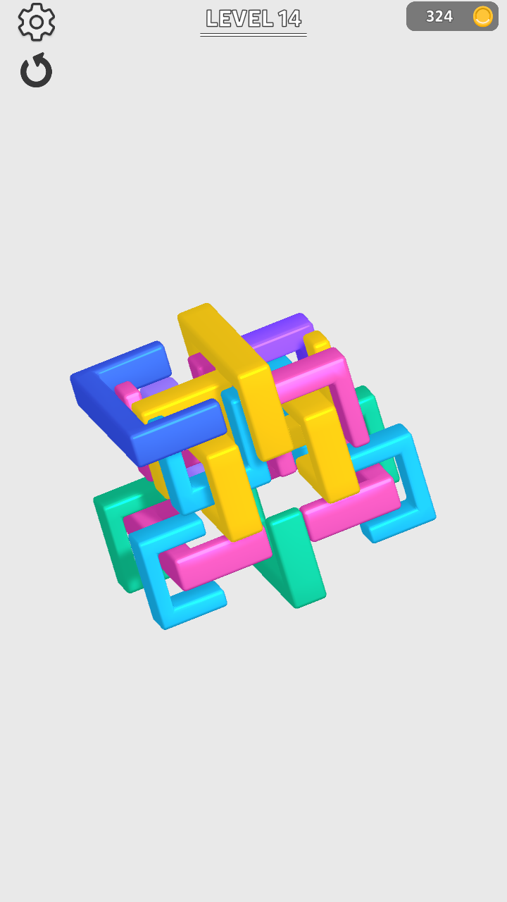 Screenshot of U Shape Puzzle