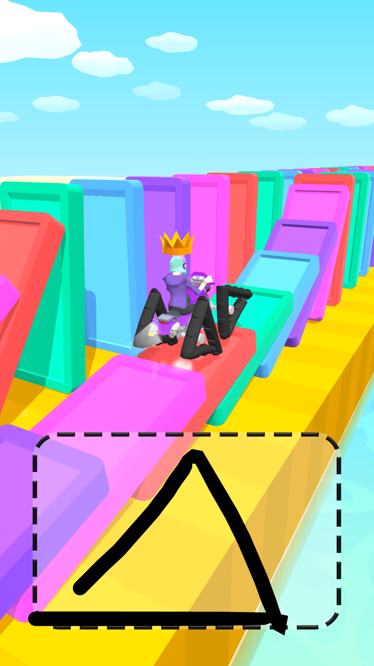 Скриншот игры Scribble Rider