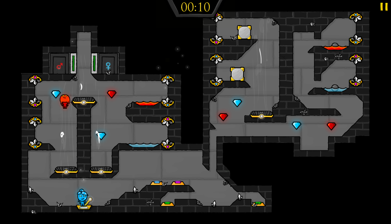 Captura de Tela do Jogo Fireboy & Watergirl: Elements