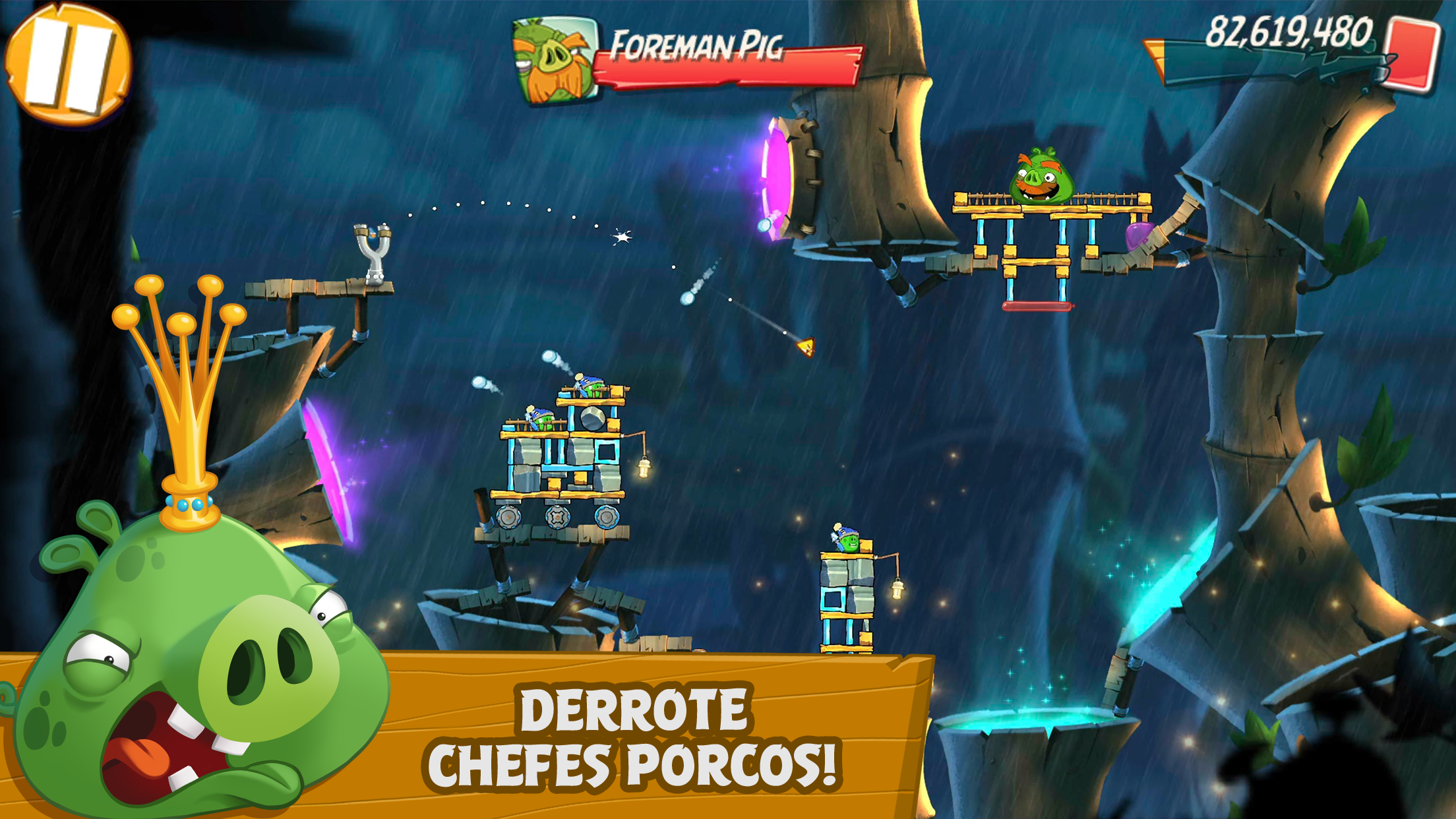 Captura de Tela do Jogo Angry Birds 2