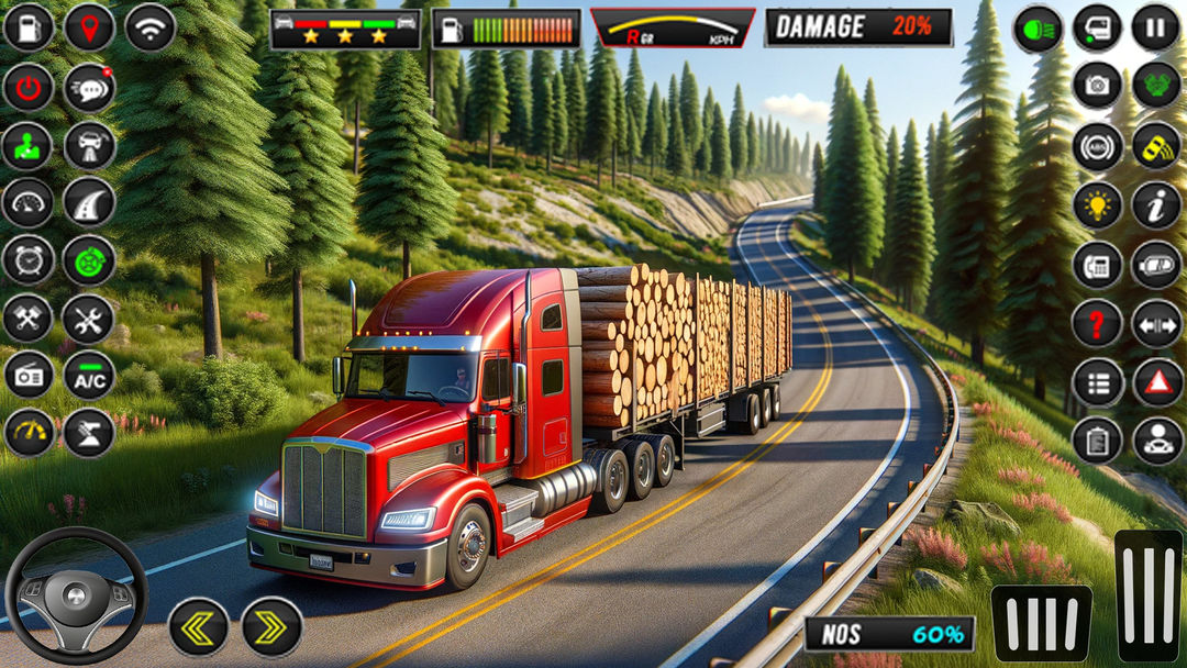 卡車 遊戲 - 卡車 模擬器遊戲截圖