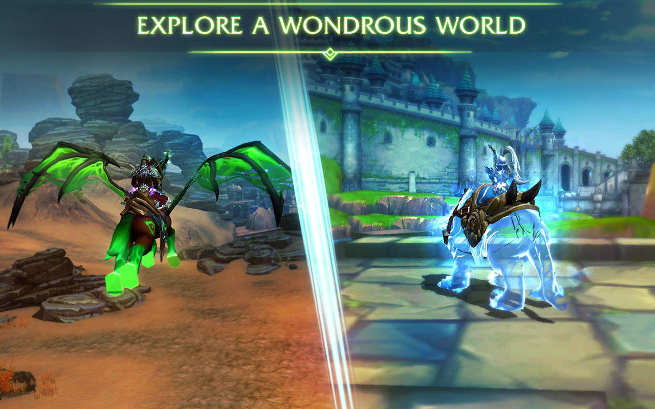 Era of Legends - Magic MMORPG Game Screenshot